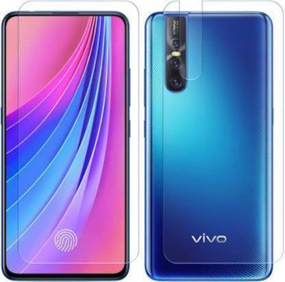 RUNEECH Front and Back Screen Guard for VIVO V15 PRO(Pack of 2)