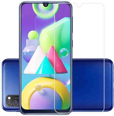 Power Tempered Glass Guard for Samsung Galaxy M21(Pack of 1)