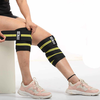STEIGEN FITNESS Knee Wrap / Knee Support-Length 2 Meters (78 inches) Knee Support
