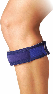 VISSCO Neoprene Patellar Strap offload pressure on the patella Knee Support(Multicolor)