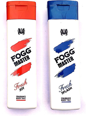 FOGG MASTER FRESH TALC 1 JOY, 1 SPLASH(2 x 120 g)