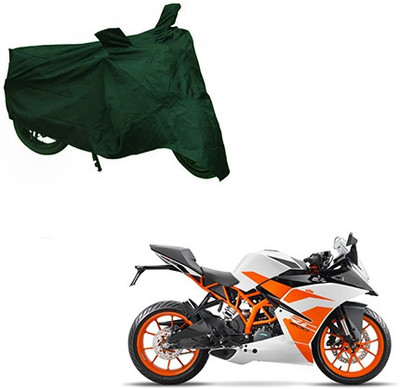 RPSENTTERPR Waterproof Two Wheeler Cover for KTM(Duke 200, Green)