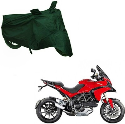 RPSENTTERPR Waterproof Two Wheeler Cover for Ducati(Multistrada, Green)