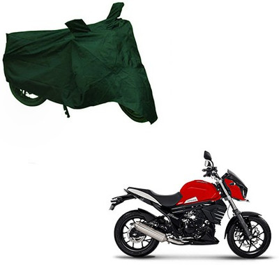 RPSENTTERPR Waterproof Two Wheeler Cover for Mahindra(Mojo, Green)