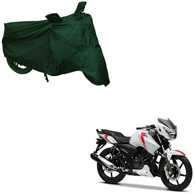 RPSENTTERPR Waterproof Two Wheeler Cover for TVS(Apache RTR 160, Green)