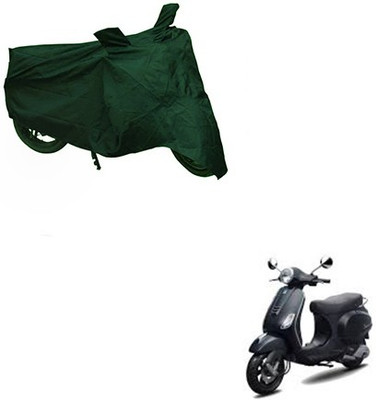 RPSENTTERPR Waterproof Two Wheeler Cover for Piaggio(Vespa LX, Green)