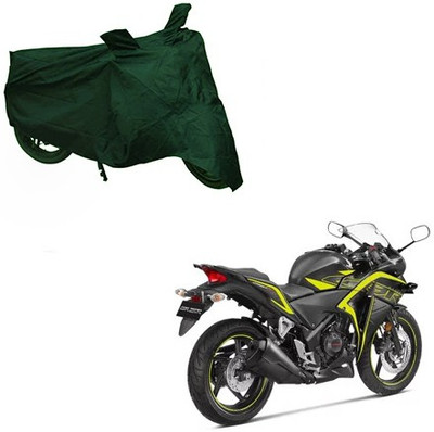 RPSENTTERPR Waterproof Two Wheeler Cover for Honda(CBR 250R, Green)