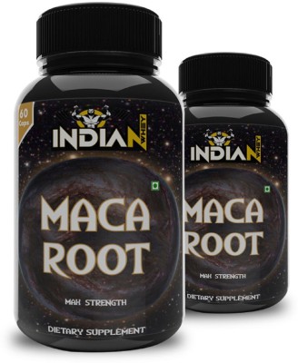 Indian Whey Maca Root Capsules for men & women 800mg Capsules, Energizer 60 Capsules Pack of 2(120 x 1 No)