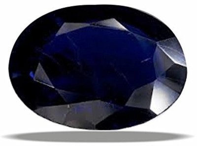 TEJVIJ AND SONS 8.00 Ratti Certified Ceylon Neelam Blue Sapphire Gemstone Stone Sapphire Ring