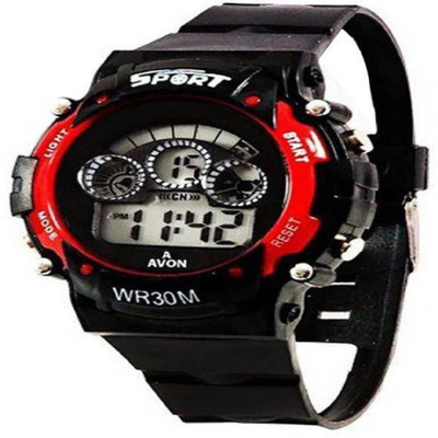 PAREKH ENTERPRISE 7 light red Digital Watch  - For Men