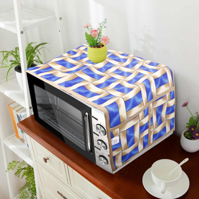 E-Retailer Microwave Oven  Cover(Width: 90 cm, Blue)