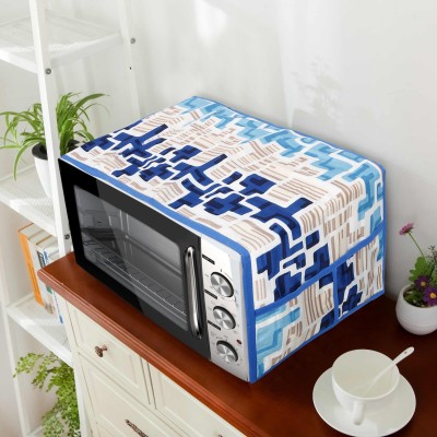 E-Retailer Microwave Oven  Cover(Width: 90 cm, Blue)