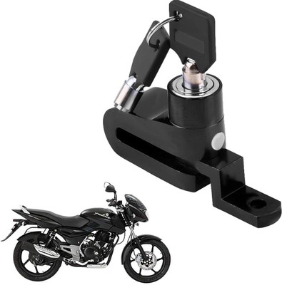 Pious DBL772Pulsar 135 LS DTS-i Motorcycle Lock Security Anti Theft Bicycle Motorbike Disc Brake Lock Theft Protection DISC_BRAK_LCK_ST1_ASRTD_6803 Disc Lock, U Lock(Black)