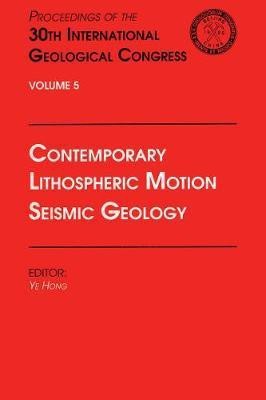 Contemporary Lithospheric Motion Seismic Geology(English, Electronic book text, unknown)