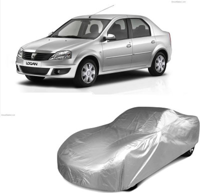 ask Car Cover For Mahindra Logan (Without Mirror Pockets)(Silver)