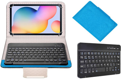 ACM Keyboard Case for Samsung Galaxy Tab S6 Lite(Blue, Cases with Holder)