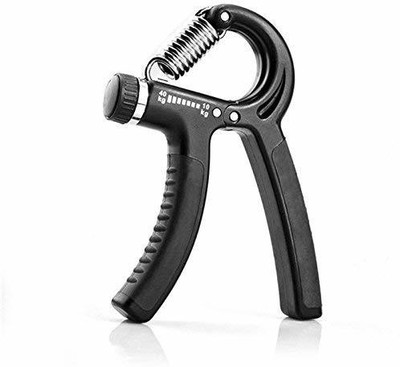 Trendzo Hand Exerciser Grip Strengthener Black Hand Grip/Fitness Grip Hand Grip/Fitness Grip(Black)