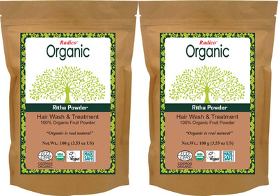 Radico Ritha Powder (Twin Pack)(200 g) Radico Ritha Powder (Twin Pack)(200 g)