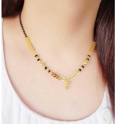 ARJUN TRADERS Most Popular Butterfly Design Brass Mangalsutra Alloy Mangalsutra