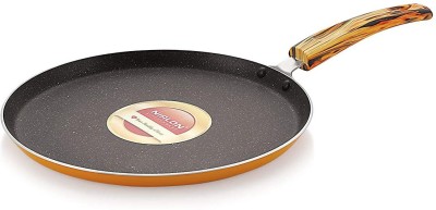 NIRLON Kitchen Accessories for Cooking Non Stick Aluminium Flat Tawa 26 cm diameter(Aluminium, Non-stick)