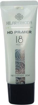 Hilary Rhoda Primer For Face Silky Smooth Texture HD Primer  - 30 ml(Transparent)