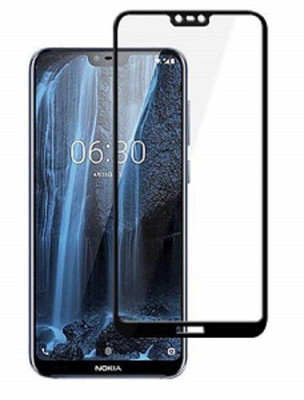 INFINITYWORLD Edge To Edge Tempered Glass for Nokia 6.1 Plus(Pack of 1)
