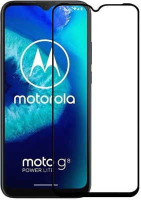 CASEHUNT Edge To Edge Tempered Glass for Motorola Moto G8 Power Lite(Pack of 1)