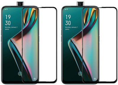 KARTRAY Edge To Edge Tempered Glass for OPPO K3(Pack of 2)