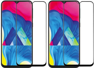 KARTRAY Edge To Edge Tempered Glass for Samsung Galaxy M10(Pack of 2)