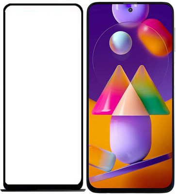 erika Edge To Edge Tempered Glass for samsung galaxy M31S(Pack of 1)