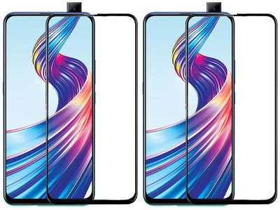 KARTRAY Edge To Edge Tempered Glass for Vivo V15(Pack of 2)