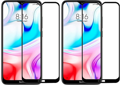 KARTRAY Edge To Edge Tempered Glass for Mi Redmi 8(Pack of 2)