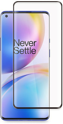 ZIVITE Edge To Edge Tempered Glass for OnePlus 8 Pro(Pack of 1)
