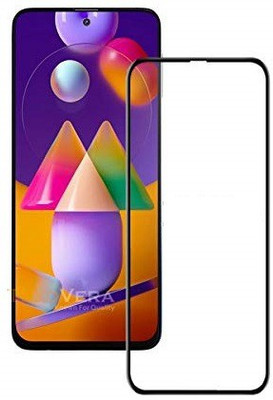 Caseline Edge To Edge Tempered Glass for Samsung Galaxy M31s(Pack of 1)