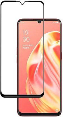 XRENGTH Edge To Edge Tempered Glass for Oppo F15(Pack of 1)