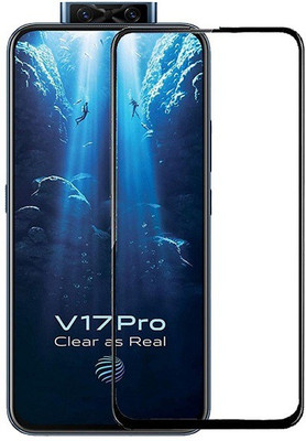 KARTRAY Edge To Edge Tempered Glass for Vivo V17 Pro(Pack of 1)