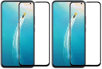 KARTRAY Edge To Edge Tempered Glass for Vivo V17(Pack of 2)