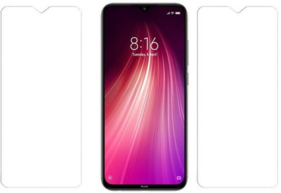 KARTRAY Tempered Glass Guard for Mi Redmi Note 8(Pack of 2)