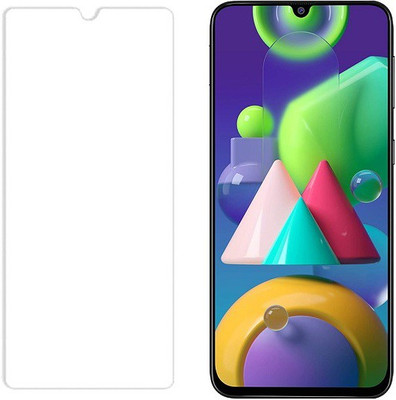 KARTRAY Tempered Glass Guard for Samsung Galaxy M21(Pack of 1)