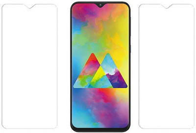 KARTRAY Tempered Glass Guard for Samsung Galaxy M20(Pack of 2)