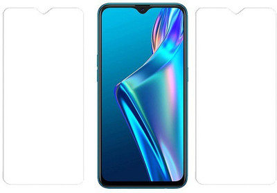 KARTRAY Tempered Glass Guard for Oppo A12(Pack of 2)
