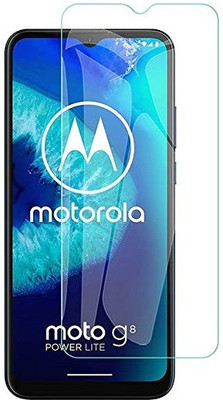 Caseline Tempered Glass Guard for Motorola Moto G8 Power Lite(Pack of 1)