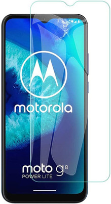 CASEHUNT Tempered Glass Guard for Motorola Moto G8 Power Lite(Pack of 1)
