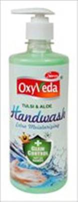 Simco OXYVEDA HAND WASH (TULSI & ALOE) 500ML Scrub