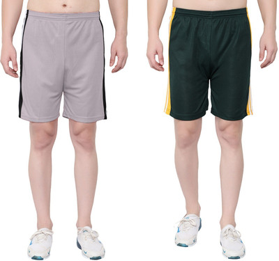 Dia A Dia Solid Men Multicolor Regular Shorts