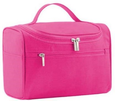 Glorious Diamond Newest Design High Quality Women Hanging Cosmetic Bag Travel Toiletry Kit(Pink)