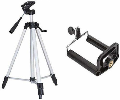 BFBHARAT FACTORY TRIPOD3110 Tripod(GREY BLACK, Supports Up to 200 g)
