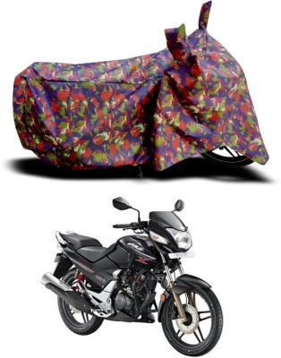 SEBONGO Waterproof Two Wheeler Cover for Hero(Purple)