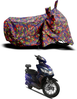 Rhtdmm Waterproof Two Wheeler Cover for Okinawa(Multicolor)