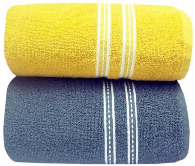 KRAZE Cotton 380 GSM Hair, Sport, Beach, Bath Towel Set(Pack of 2)